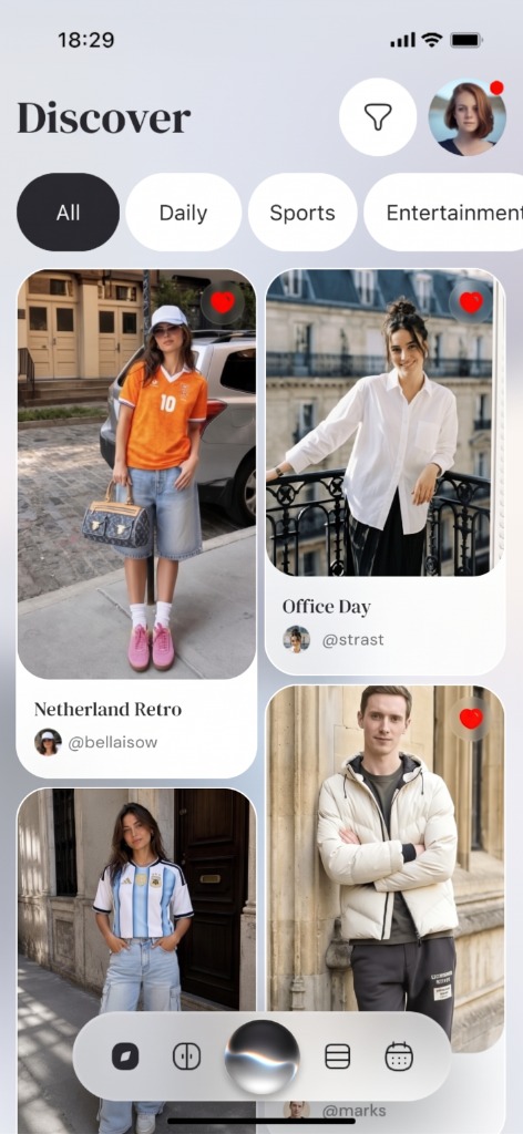 Discover & Social Fashion